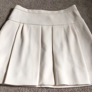 J Crew Ivory Skirt